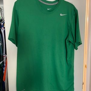Mens Nike Dri- Fit Shirt size Medium Green